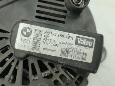 Second-hand car spare part alternator for bmw 3 touring (e91) 320 d oem iam references 7799180  