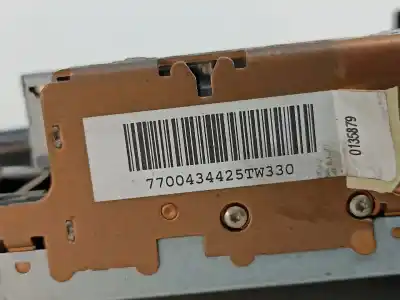 Автозапчастина б/у аудіо система / радіо cd для renault scénic i veículo multiuso (ja0/1_, fa0_) 1.4 i посилання на oem iam 7700434425  