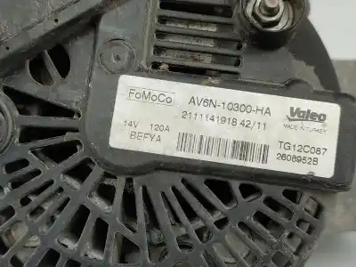 Second-hand car spare part alternator for ford fiesta vi (cb1, ccn) 1.25 oem iam references av6n10300ha   Second-hand car spare part alternator for ford fiesta vi (cb1, ccn) 1.25 oem iam references av6n10300ha