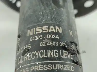 Second-hand car spare part front left shock absorber for nissan qashqai / qashqai +2 i (j10, nj10, jj10e) 2.0 oem iam references 54303jd03a  