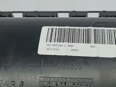 Автозапчастина б/у центральна консоль для skoda octavia iii break (5e5) 1528 ak gasóleo 2015 5p посилання на oem iam 5e1863243  