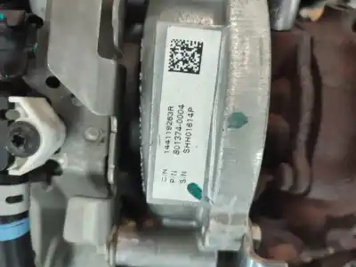 Second-hand car spare part complete engine for renault captur j5_, h5_ 1.5 dci 90 oem iam references k9k628  