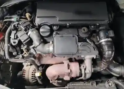 Second-hand car spare part complete engine for peugeot 207/207+ (wa_, wc_) 1.4 hdi oem iam references 8hz inj bosch  