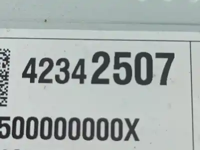 Автозапчастина б/у аудіо система / радіо cd для opel corsa e (x15) 1.3 cdti (08 68) посилання на oem iam 42342507  