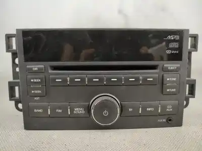 İkinci el araba yedek parçası SES SISTEMI / RADYO CD için CHEVROLET CAPTIVA (C100, C140)  OEM IAM referansları 96959652  