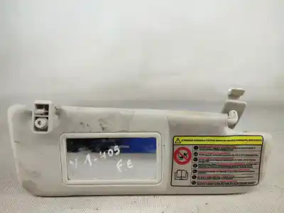 Peça sobressalente para automóvel em segunda mão pára-sol esquerdo por fiat 500 (312_) 1.2 (312axa1a) referências oem iam d312c385