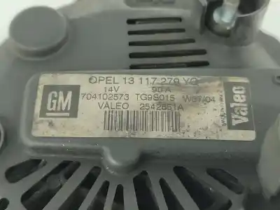 Автозапчастина б/у генератор для opel corsa c (x01) 1.3 cdti (f08 f68) посилання на oem iam 13117279yq  