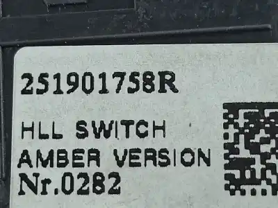 Second-hand car spare part multifunction switch for renault twingo iii (bcm_) 1.0 sce 70 oem iam references   