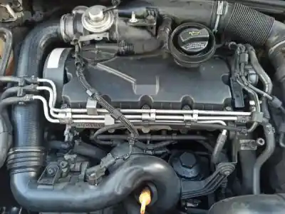 Second-hand car spare part complete engine for audi a3 (8p1) 1.9 tdi oem iam references bkc