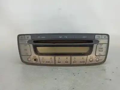Peça sobressalente para automóvel em segunda mão sistema de áudio / rádio cd por peugeot 107 1.0 cat (384f) referências oem iam 861200h010