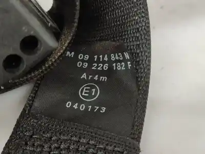 Автозапчасти б/у задний левый ремень безопасности за opel corsa c (x01) 1.2 (f08, f68) ссылки oem iam 09114843n  