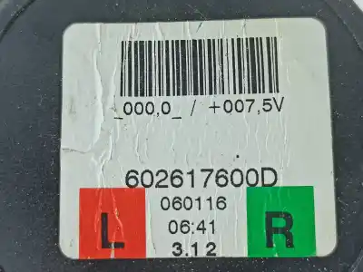 Peça sobressalente para automóvel em segunda mão cinto de segurança traseiro esquerdo por mini mini descapotable (r52) cooper referências oem iam 602617600d  