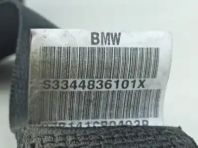Автозапчастина б/у задній лівий ремін безпеки для bmw x3 (e83) 2.0 turbodiesel cat посилання на oem iam 33061260b  