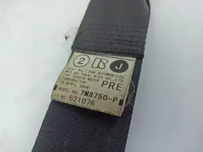 Автозапчастина б/у передній лівий ремін безпеки для lexus is ii (_e2_) 220d (ale20) посилання на oem iam 7m8750  
