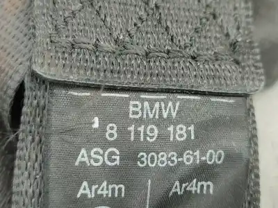 Peça sobressalente para automóvel em segunda mão cinto de segurança dianteiro esquerdo por bmw 3 (e36) r620 gasolina 1993 4p referências oem iam 8119181  