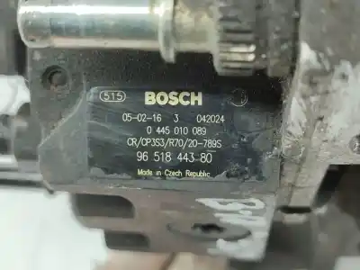 Автозапчасти б/у тнвд насос за peugeot 207 (wa_, wc_) 1.6 hdi ссылки oem iam 0445010089  