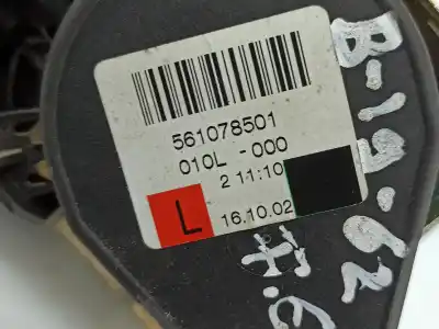 Peça sobressalente para automóvel em segunda mão cinto de segurança dianteiro esquerdo por bmw 7 (e65, e66, e67) 730 d referências oem iam 561078501  