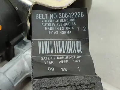 Автозапчастина б/у задній лівий ремін безпеки для volvo c30 1.6 d посилання на oem iam 30642226  