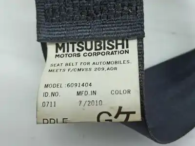 Автозапчасти б/у передний левый ремень безопасности за mitsubishi outlander ii (cw_w) 1722 ak gasóleo 2011 5p ссылки oem iam   