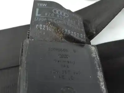 Peça sobressalente para automóvel em segunda mão cinto de segurança traseiro esquerdo por audi a2 (8z0) 1.4 tdi referências oem iam 8z0857805c  