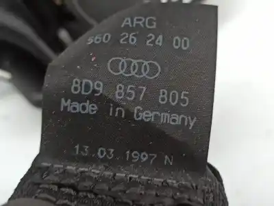 Автозапчастина б/у задній лівий ремін безпеки для audi a4 b5 avant (8d5) 1.9 tdi посилання на oem iam 8d9857805  