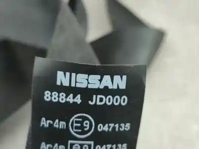 Second-hand car spare part rear left seat belt for nissan qashqai / qashqai +2 i (j10, nj10, jj10e) 2.0 oem iam references 88844jd000  