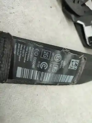 Автозапчастина б/у задній лівий ремін безпеки для peugeot 308 sw ii (lc_, lj_, lr_, lx_, l4_) 1.6 hdi / bluehdi 115 (lcbhxm lcbhxt) посилання на oem iam 34133273  