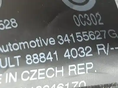 Автозапчасти б/у задний левый ремень безопасности за renault twingo iii (bcm_) 1.0 sce 70 ссылки oem iam 888414032r  