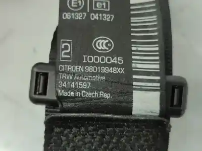 Автозапчасти б/у задний левый ремень безопасности за citroen ds3 1.6 blue-hdi fap ссылки oem iam 34140294  