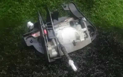 Second-hand car spare part exterior left front door handle for bmw 7 (e65, e66, e67) 730 i li oem iam references 7013 701/705  