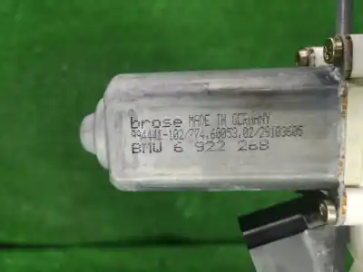 Second-hand car spare part passenger side right window regulator for bmw 5 (e60) 520 i oem iam references 6922268  