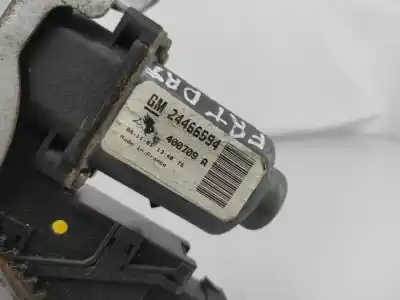 Second-hand car spare part passenger side right window regulator for opel corsa c (x01) 1.2 (f08 f68) oem iam references 24466594  