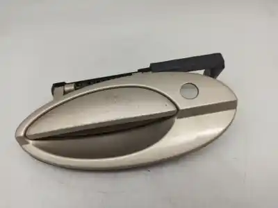 Peça sobressalente para automóvel em segunda mão puxador exterior dianteiro esquerdo por citroen c5 ii (rc_) 110 gasolina 2005 5p referências oem iam 9634766077