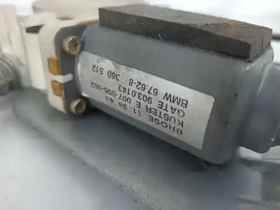 Second-hand car spare part passenger side right window regulator for bmw 5 (e39) 528 i oem iam references 67628360512  