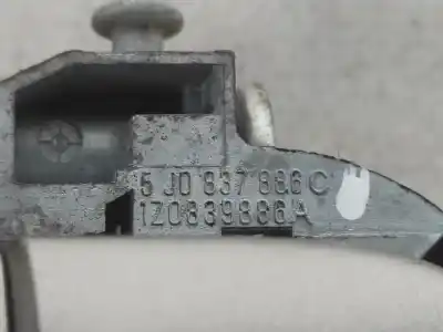 Автозапчасти б/у наружная рукоятка передняя справа за skoda fabia i break (6y5) 1.4 tdi gasóleo 2007 5p ссылки oem iam 5j0837886c  