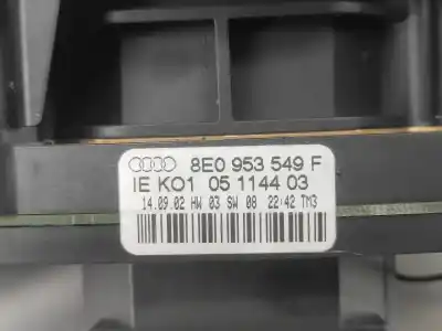 Автозапчастина б/у многофункційне управління для audi a4 b6 (8e2) 1.8 t посилання на oem iam 8e0953549f  