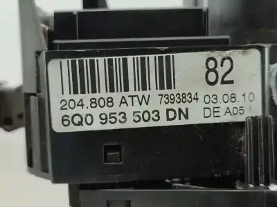 Автозапчасти б/у управление светом за skoda fabia i break (6y5) 1.2 gasolina 2004 5p ссылки oem iam 6q0953503dn  