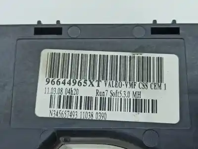 Second-hand car spare part headlights switch for citroen c4 picasso i monospace (ud_) 2.0 hdi 138 oem iam references 96644965xt  