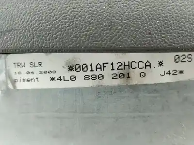 Pièce détachée automobile d'occasion airbag avant gauche pour audi q7 (4l) 3.0 tdi références oem iam 4l0880201q  