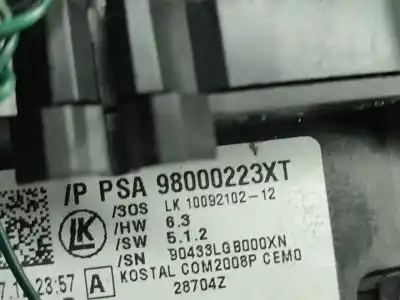 Автозапчастина б/у многофункційне управління для citroen ds4 (nx_) 1.6 hdi 115 посилання на oem iam 0430770009  