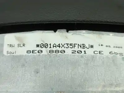 İkinci el araba yedek parçası ön sol hava yastigi için audi a4 b7 avant (8ed) 2.0 tfsi oem iam referansları 8e0880201ce  