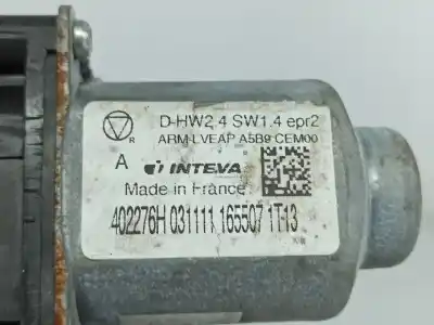 Second-hand car spare part passenger side right window regulator for citroen ds4 (nx_) 1.6 thp 155 gasolina 2011 5p oem iam references 9687205380  