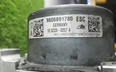 Pezzo di ricambio per auto di seconda mano abs per citroen c-elysee (dd_) 1.6 hdi 92 riferimenti oem iam 9806891780  