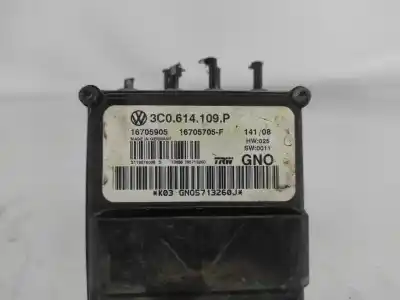 Second-hand car spare part abs for volkswagen passat variant (3c5) 1.9 tdi oem iam references 3c0614109p  