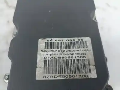 Second-hand car spare part abs for citroen c4 picasso i monospace (ud_) 1.6 hdi oem iam references 9665106680  