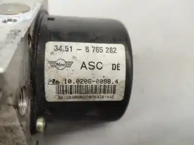 Peça sobressalente para automóvel em segunda mão abs por mini mini (r50, r53) cooper referências oem iam 6765282  