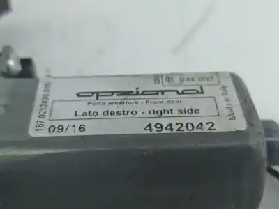 Pièce détachée automobile d'occasion léve glace avant droit pour renault megane scenic (ja0/1_) 1.4 i (ja0e) références oem iam d236205  