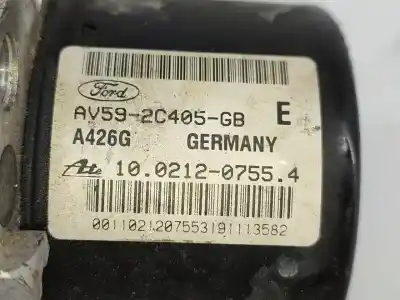 Second-hand car spare part abs for ford fiesta vi (cb1, ccn) 1.25 oem iam references 10021207554  