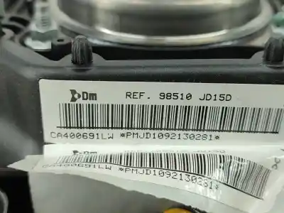 Second-hand car spare part front left air bag for nissan qashqai / qashqai +2 i (j10, nj10, jj10e) 2.0 oem iam references 98510jd15d  