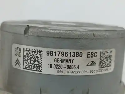 Peça sobressalente para automóvel em segunda mão boitier de commande de abs por smart city-coupe (450) 0.8 cdi (s1clc1. 450.300. 450.301. 450.302. 450.303.... referências oem iam 9817961380  